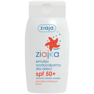 Ziajka emulsja do opalania dla dzieci SPF 50 125 ml