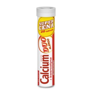 Calcium 300+ Kwecetyna DuoAlegro 20 tabletek mulsujących(12-06-2025)