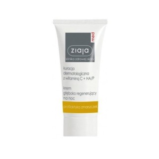 Ziaja Med z witaminą C Krem do twarzy głęboko regenerujący na noc 50 ml