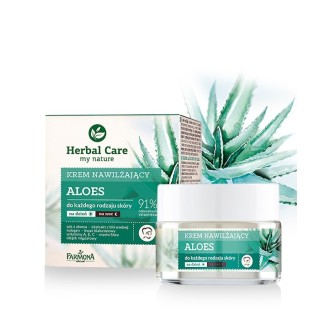 Farmona Herbal Care Krem Nawilżający Aloes 50 ml