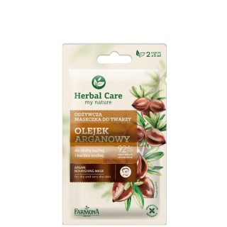Farmona Herbal Care Maseczka Odżywcza Olejek Arganowy 2x5 ml