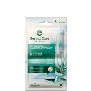 Farmona Herbal Care Maseczka Nwilżająca Aloes 2x5 ml