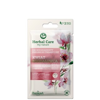 Farmona Herbal Care Peeling drobnoziarnisty Kwiat Migdałowca 2x5 ml