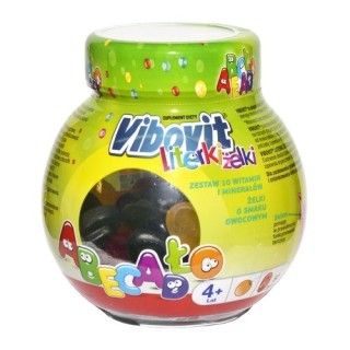 Vibovit Literki żelki 50 sztuk