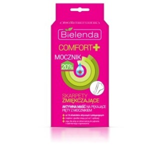 Bielenda Comfort Skarpety zmiękczające aktywna Maść na pękające pięty z mocznikiem 20% 2 sztuki