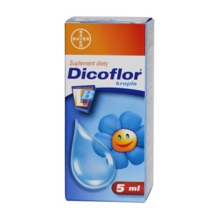 Dicoflor Probiotyk krople dla dzieci i niemowląt 5 ml