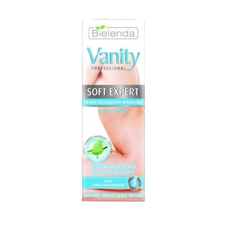 Bielenda Vanity Soft Expert Zestaw do depilacji ULTRA NAWILŻAJĄCY ciało, bikini 100 ml