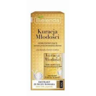Bielenda KURACJA MŁODOŚCI Odbudowujące serum przeciwzmarszczkowe dzień/noc 30 ml