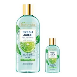 Bielenda FRESH JUICE Detoksykujący płyn micelarny LIMONKA 500 ml