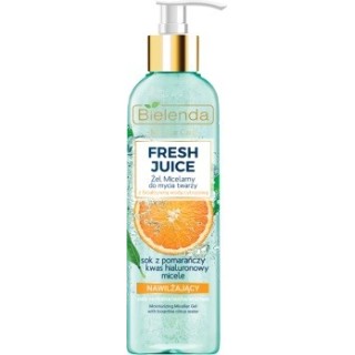 Bielenda FRESH JUICE nawilżający Żel micelarny do mycia twarzy Pomarańcza 190 g