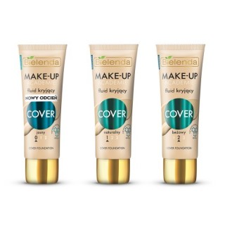 Bielenda MAKE-UP ACADEMIE Fluid kryjący COVER - odcień beżowy 30 g