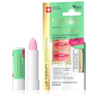 Eveline Lip Therapy S.O.S EXPERT balsam do ust regenerujacy rose color 4 g
