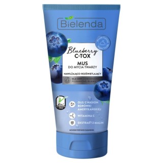 Bielenda Blueberry C-Tox Mus do mycia twarzy 135 g