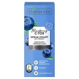 Bielenda Blueberry C-Tox Serum-jogurt do twarzy 30 ml