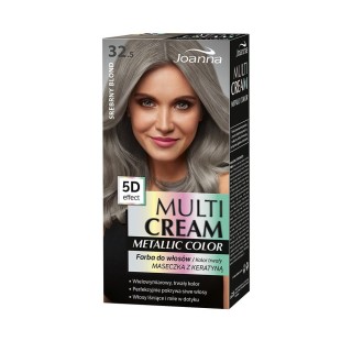 Joanna Multi Cream Color Metallic Farba do włosów /32,5/ Srebrny blond