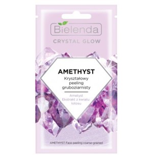 Bielenda Crystal Amethyst Peeling gruboziarnisty kryształowy 8 g