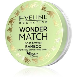 Eveline Wonder Match Bambusowy Puder sypki wygładzająco-matujący 6 g