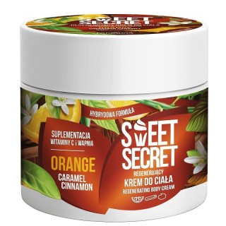 Farmona Sweet Secret Krem hybrydowy regenerujący do ciała Pomarańcza z Karmelem i Cynamonem 200 ml