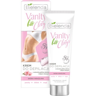 Bielenda VANITY BIO CLAYS Krem do depilacji z czerwoną glinką 100 ml(31-07-2025)