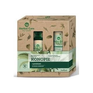 Farmona Zestaw Herbal Care Pielęgnacja włosów Konopie Szampon do włosów 300 ml + Serum do włosów 100 ml