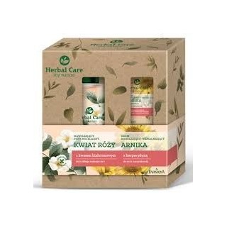 Farmona Zestaw Herbal Care Pielęgnacja twarzy Arnika i Kwiat Róży Krem do twarzy 50 ml + Płyn micelarny 400 ml