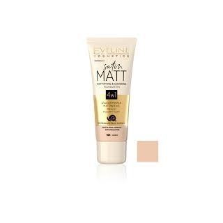 Eveline Satin Matt Podkład matujący /101/ Ivory 30 ml