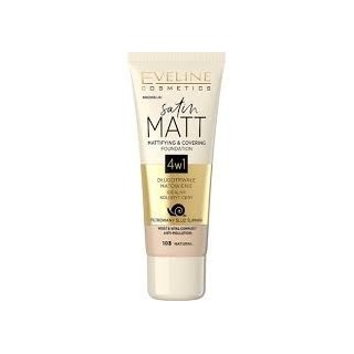Eveline Satin Matt Podkład matujący /103/ Natural 30 ml