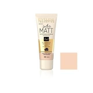 Eveline Satin Matt Podkład matujący /104/ Beige 30 ml