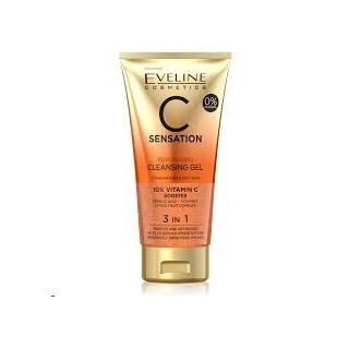 Eveline C Sensation Oczyszczający Żel do mycia twarzy 3 w 1 150 ml
