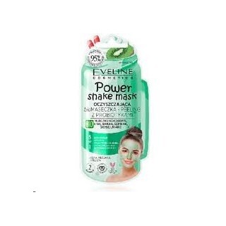 Eveline Power Shake Mask Oczyszczająca Bio Maseczka-peeling z priobiotykami 5w1 10 ml