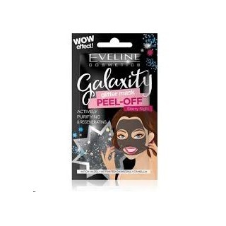 Eveline Galaxity Glitter Mask Starry Night Maseczka do twarzy Peel-off 10 ml