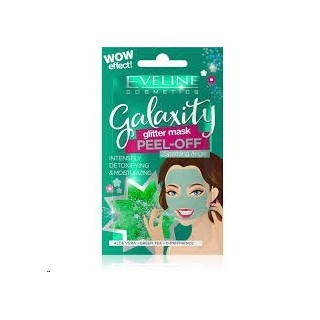 Eveline Galaxity Glitter Mask Sparkling Angel Maseczka do twarzy Peel-off 10 ml