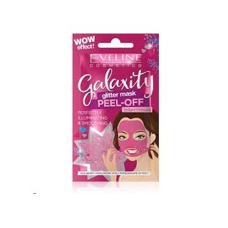 Eveline Galaxity Glitter Mask Brilliant Princess Maseczka do twarzy Peel-off 10 ml