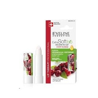 Eveline Lip Therapy Professional Balsam ochrony do ust Extra Soft Bio Wiśnia 4 g
