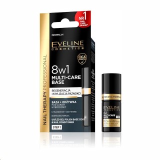 Eveline Baza + odżywka pod lakier hybrydowy 8w1 5 ml