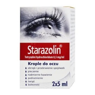 Starazolin Krople do oczu 2x5 ml