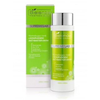 Bielenda Professional SUPREMELAB Sebio Derm Tonik normalizujący z kompleksem antybakteryjnym 200 ml