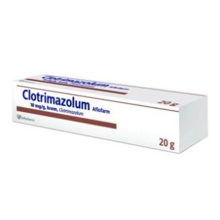Zdrowie Clotrimazolum Maść przeciwgrzybiczna Aflofarm 20 g