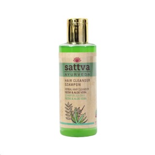 Sattva Ayurveda Szampon ziołowy Neem & Aloe Vera 210 ml
