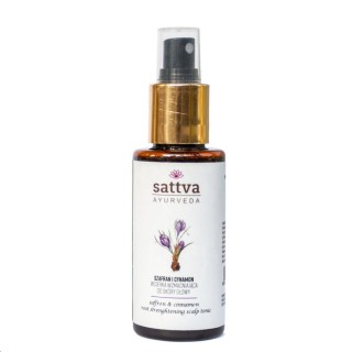 Sattva Ayurveda Wcierka do skóry głowy wzmacniająca Szafran i Cynamon 100 ml