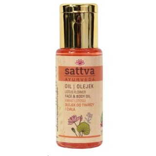 Sattva Ayurveda Olejek do twarzy i ciała Kwiat Lotosu 50 ml