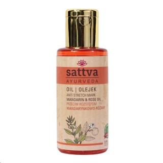 Sattva Ayurveda Olejek przeciw rozstępom Mandarynkowo-różany 100 ml