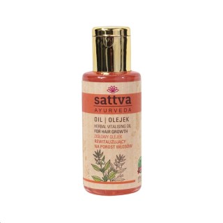 Sattva Ayurveda Ziołowy Olejek rewitalizujący na porost włosów 100 ml