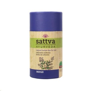 Sattva Ayurveda Naturalna ziołowa Farba do włosów Indigo 150 g