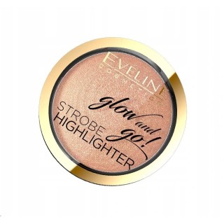 Eveline Glow and Go! Rozświetlacz do twarzy /02/ Gentle Gold 8,5 g