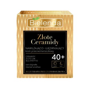 Bielenda ZŁOTE CERAMIDY Krem do twarzy przeciwzmarszczkowy 40+ nawilżająco-ujędrniający 50 ml