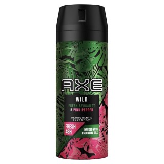 Axe Wild Fresh Bergamot & Pink Pepper dezodorant w aerozolu 150 ml
