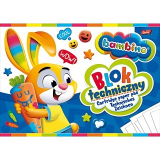 BAMBINO Blok techniczny A4 10 kartek