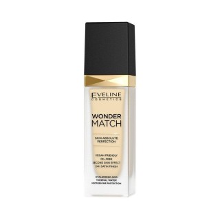 Eveline Wonder Match Luksusowy Podkład dopasowujący się /16/ Light Beige 30 ml