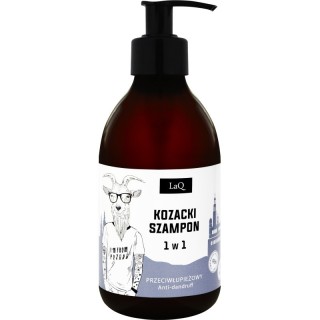 LaQ Kozioł z Poznania Szampon do włosów dla mężczyzn przeciwłupieżowy 300 ml